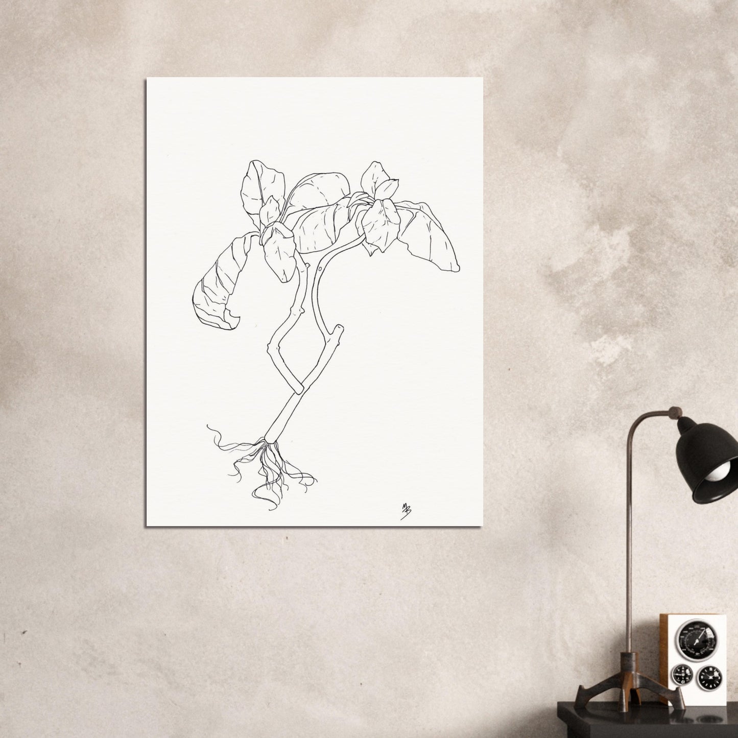 Inked Basil